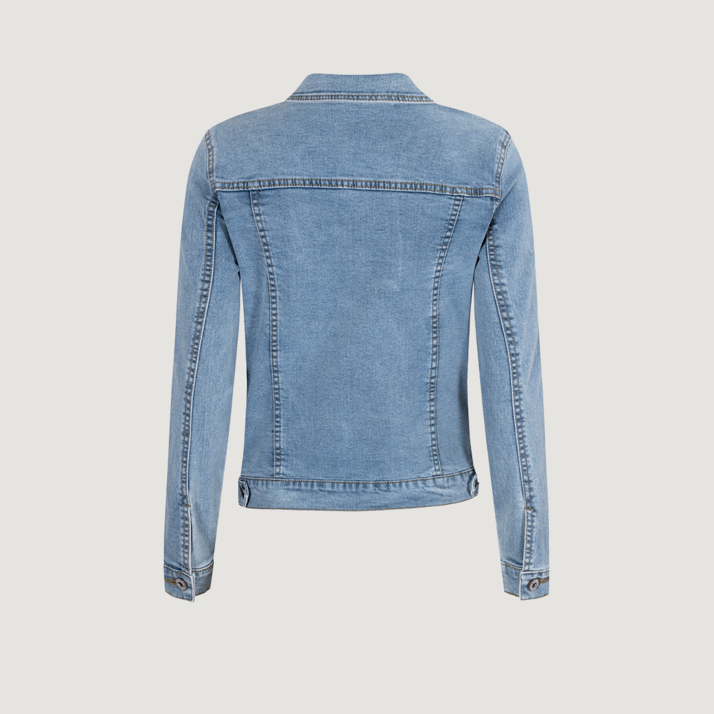 Denim Jackets with Stretch Fabri