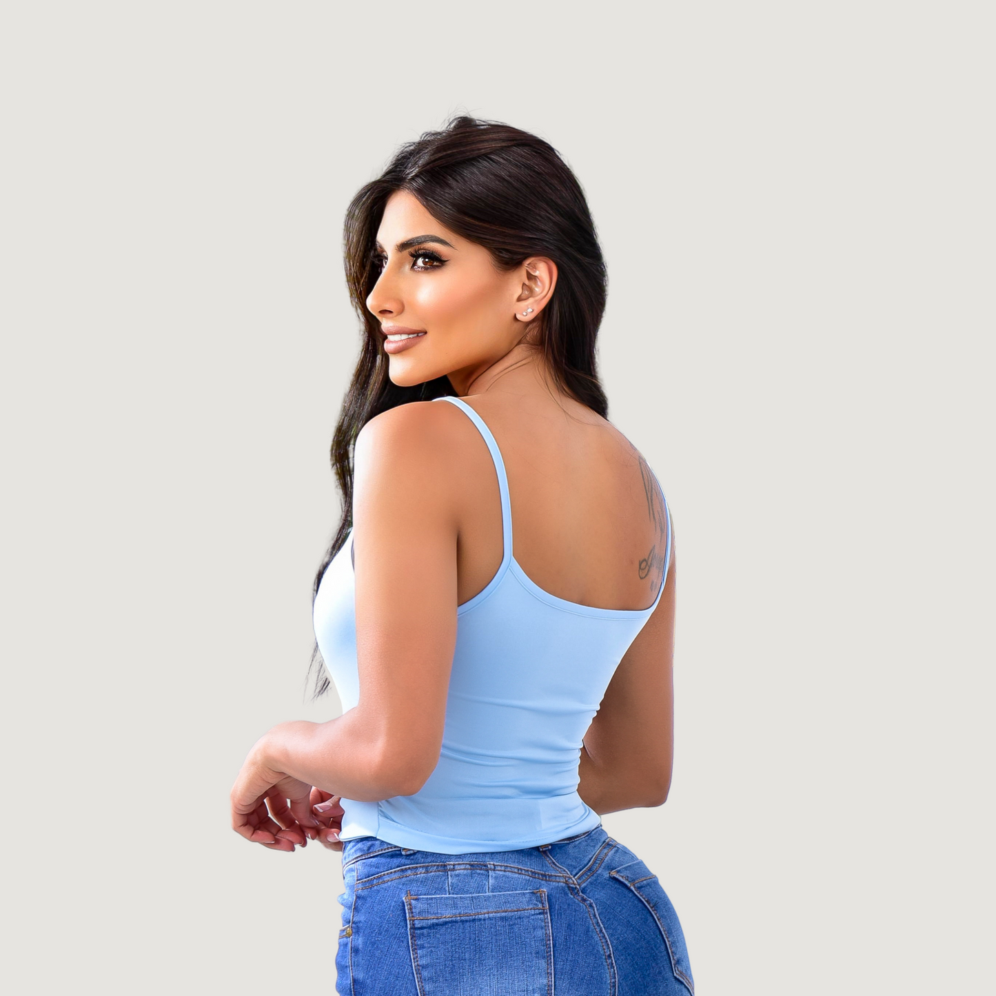 Cute crop tops - front lining - Saida Fashion 