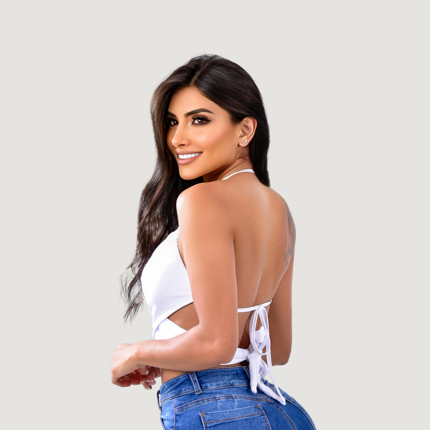 Infinity Versatile Lined Crop Top - Saida Fashion 