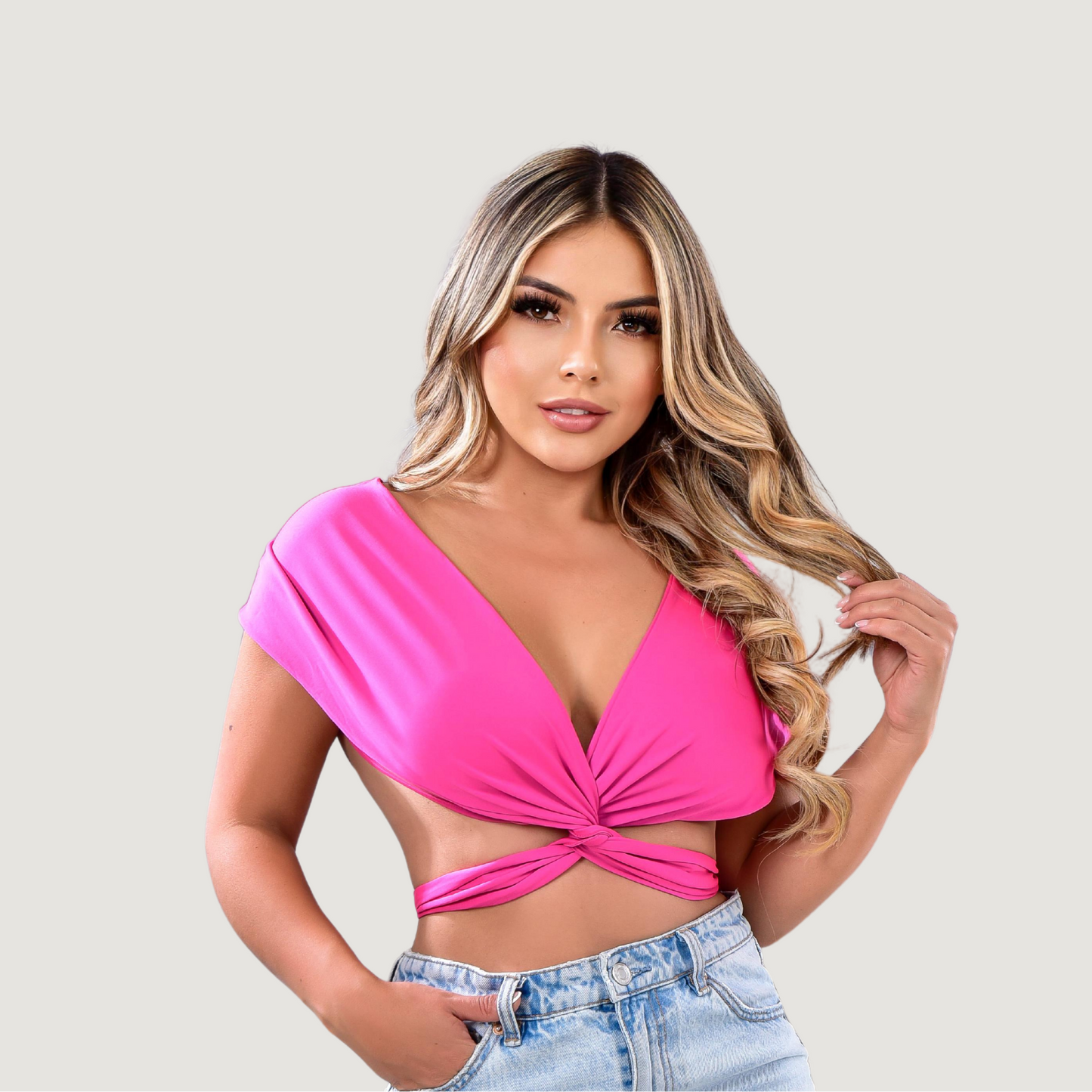 Infinity Versatile Lined Crop Top