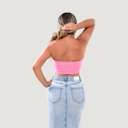 Bandeau Top - Full Lining - Stretchy Fabric