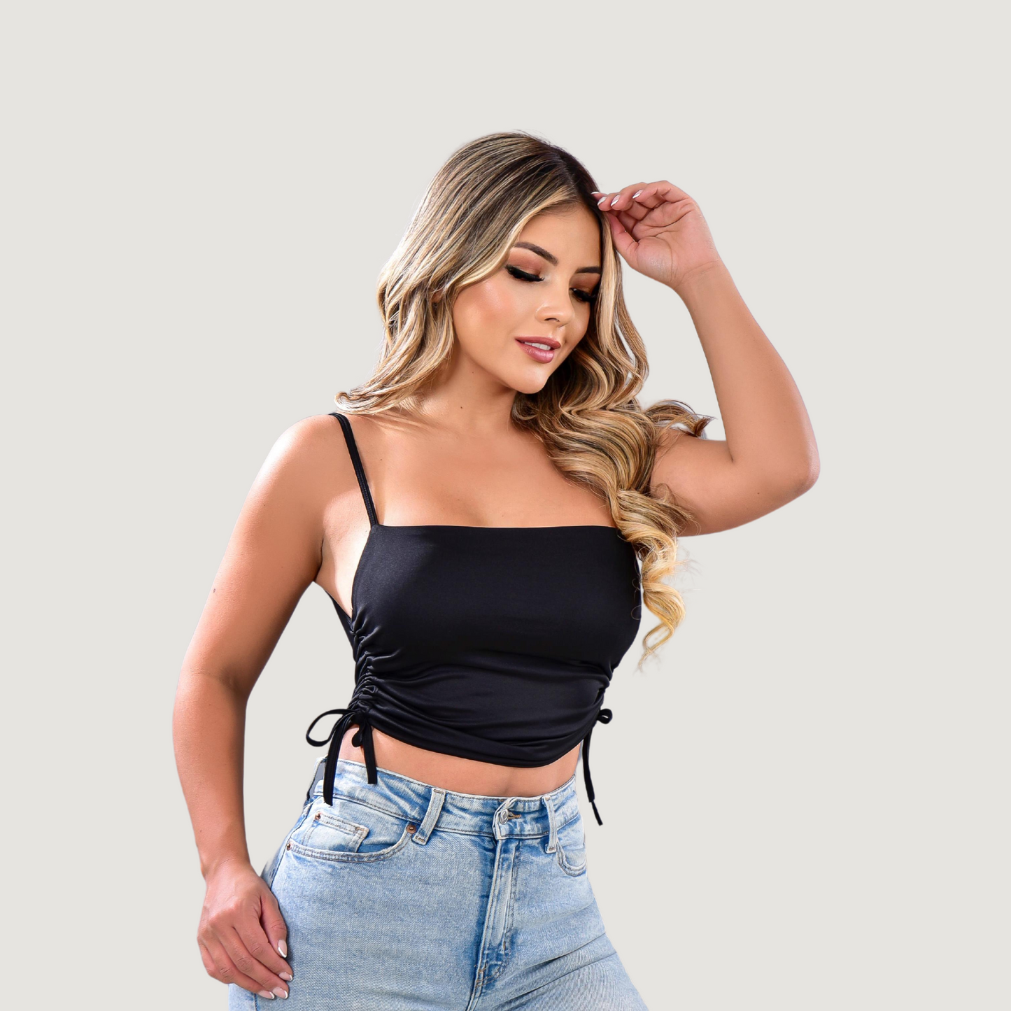 Camisole Top - Adjustable Ties - Front Lining