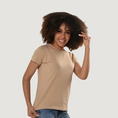 Relaxed Fit Stretch Cotton Tee