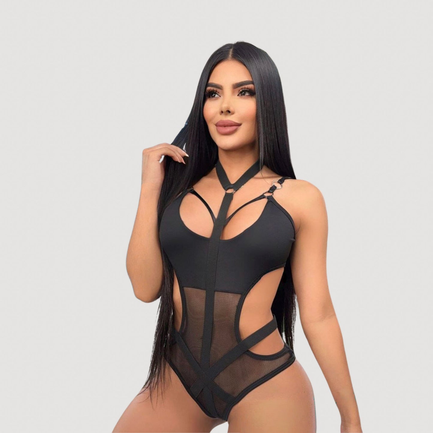 Womens Lingerie with Sexy Fishnet