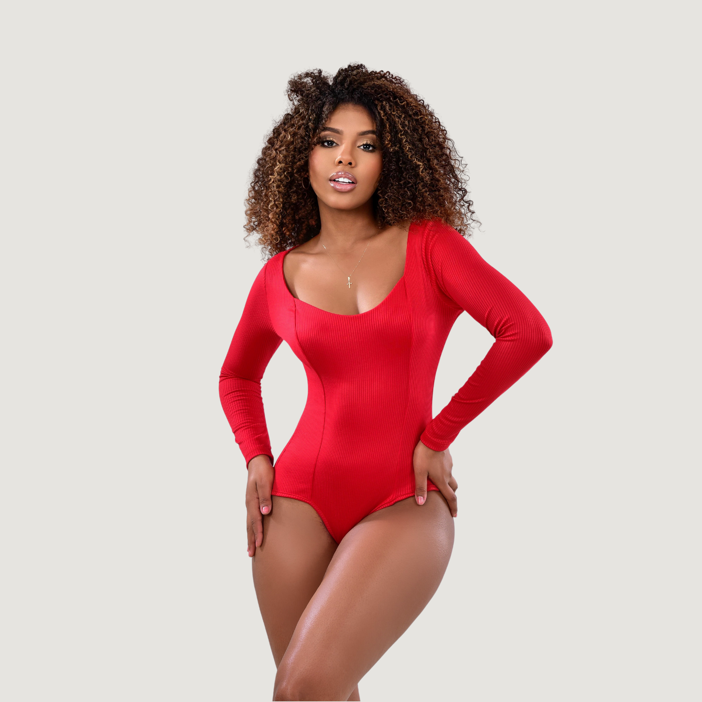 Women's Bodysuit Long Sleeve - Essential..