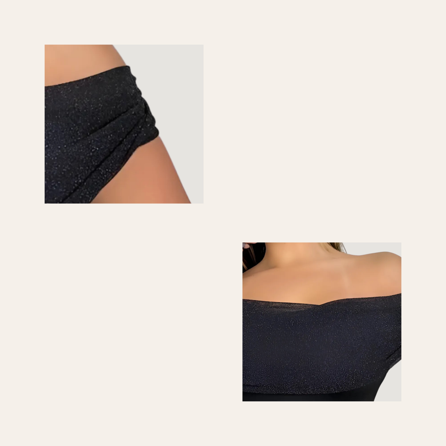 Shiny Mesh Fitted Top