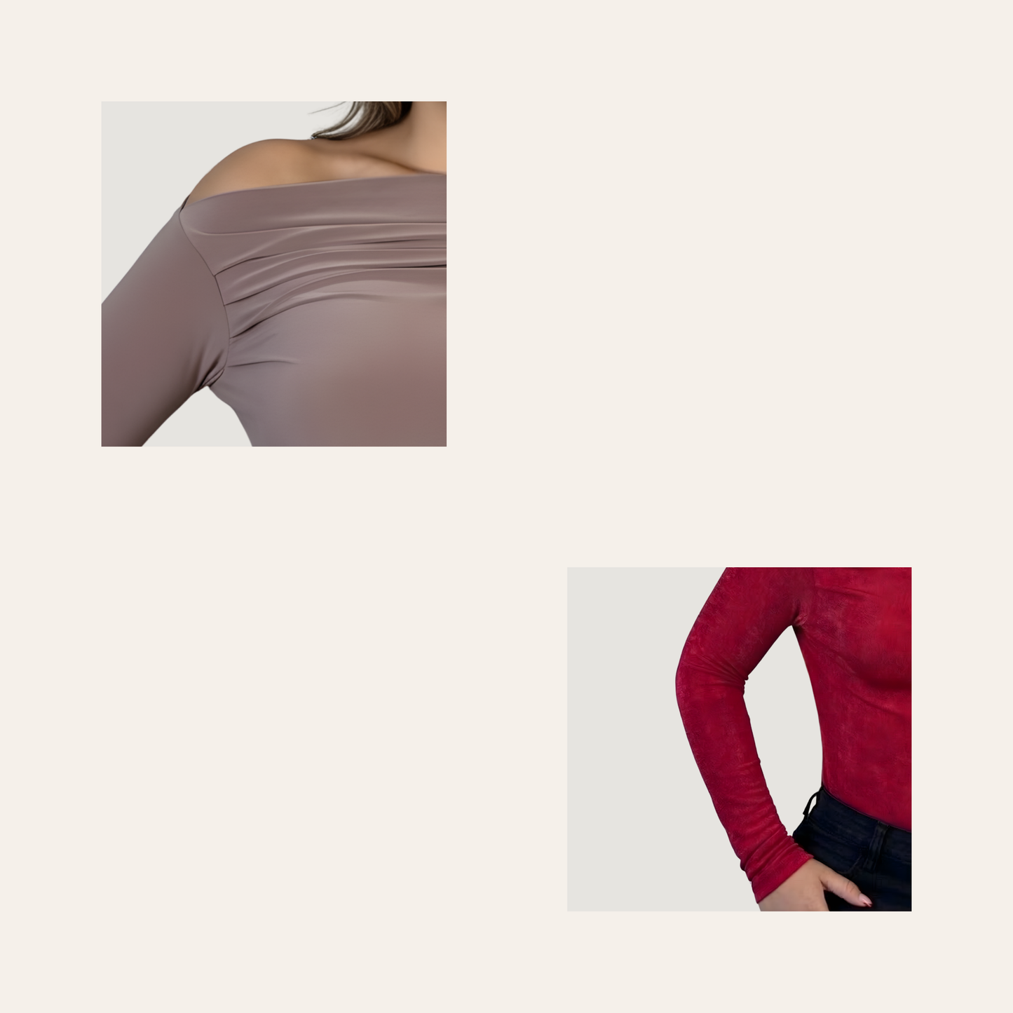 Cowl Boat Neck Long Sleeve Top