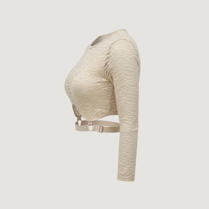 See-Through Top with Hook Waist