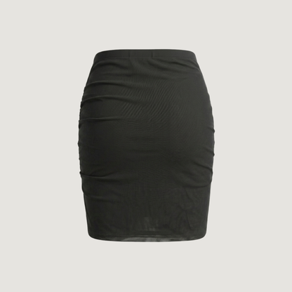 Flattering Mesh Mini Skirt