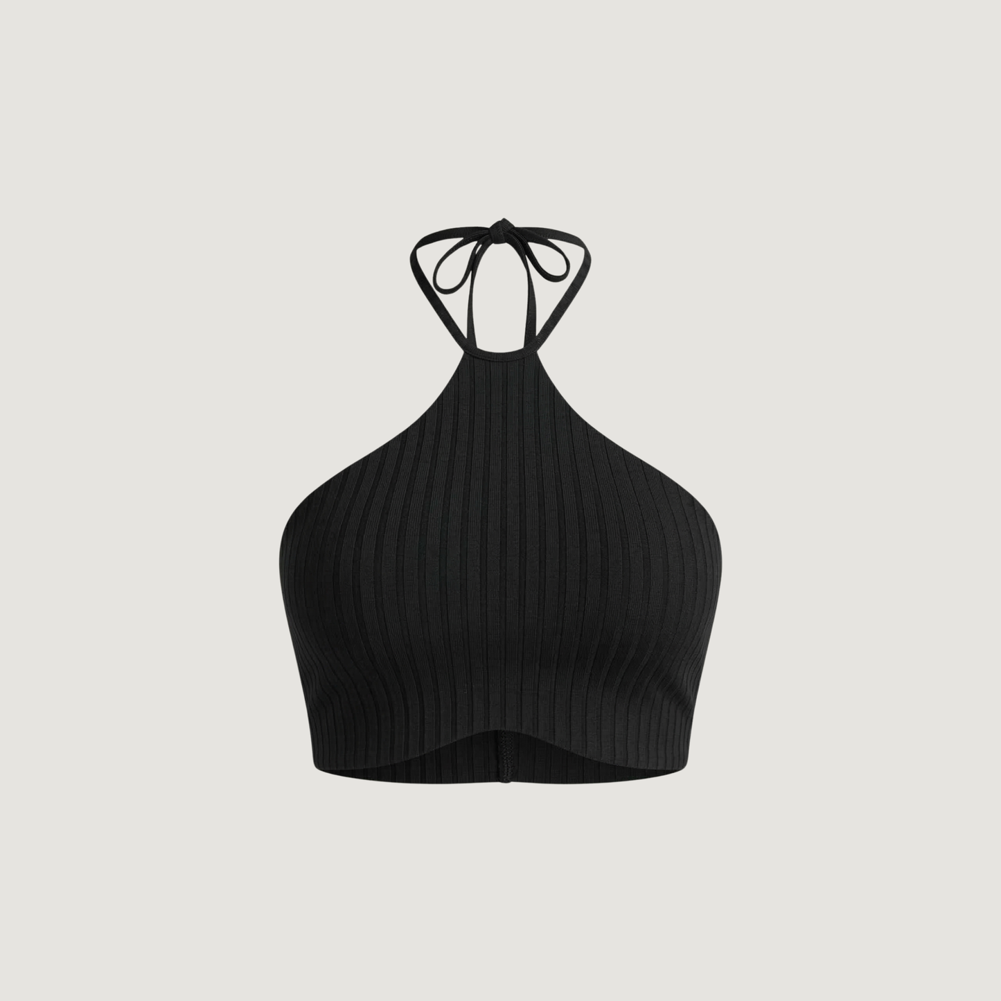 Tank Top with Adjustable Neck Ties