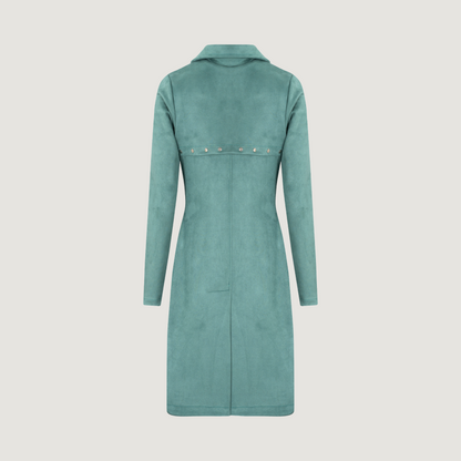 Stylish Winter Coats with Cozy Suede