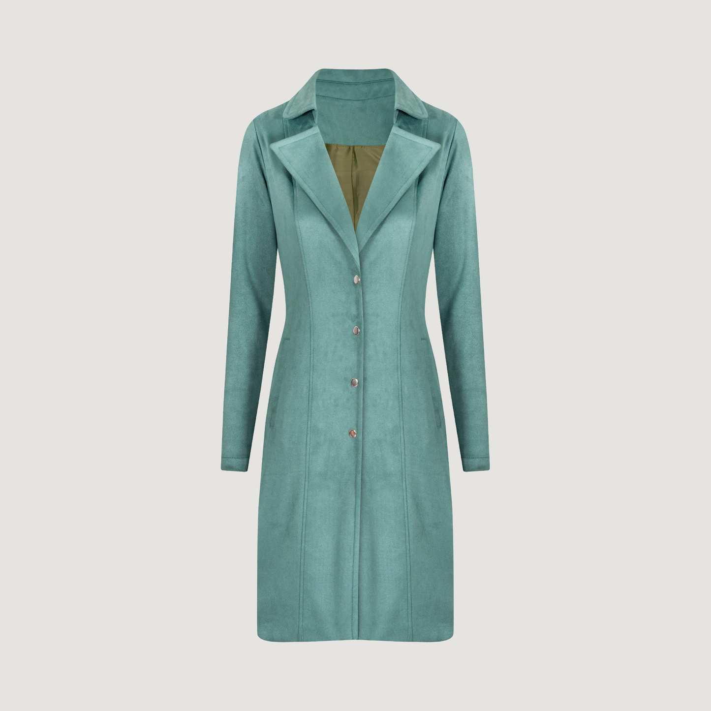 Stylish Winter Coats with Cozy Suede