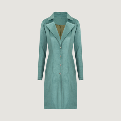 Stylish Winter Coats with Cozy Suede