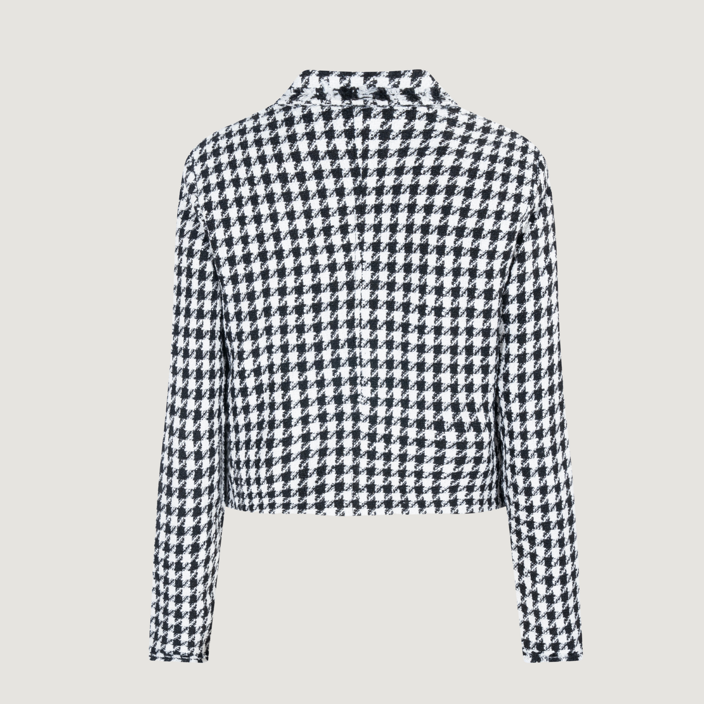 Short Jacket for Women in Houndstooth