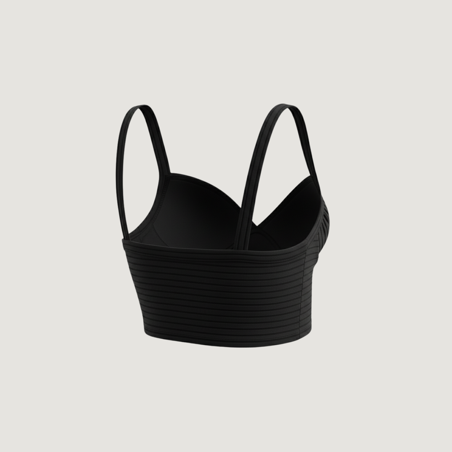 Low-Cut Tank Top with Thick Straps..