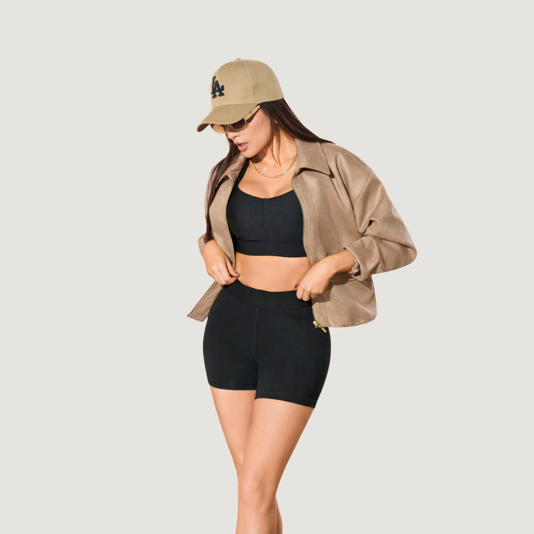 Oversized Suede Jacket