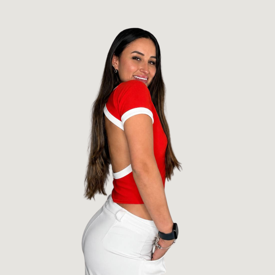 Short Sleeve Ringer Bodysuit