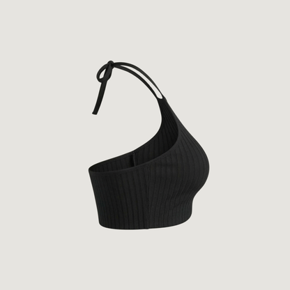 Tank Top with Adjustable Neck Ties..