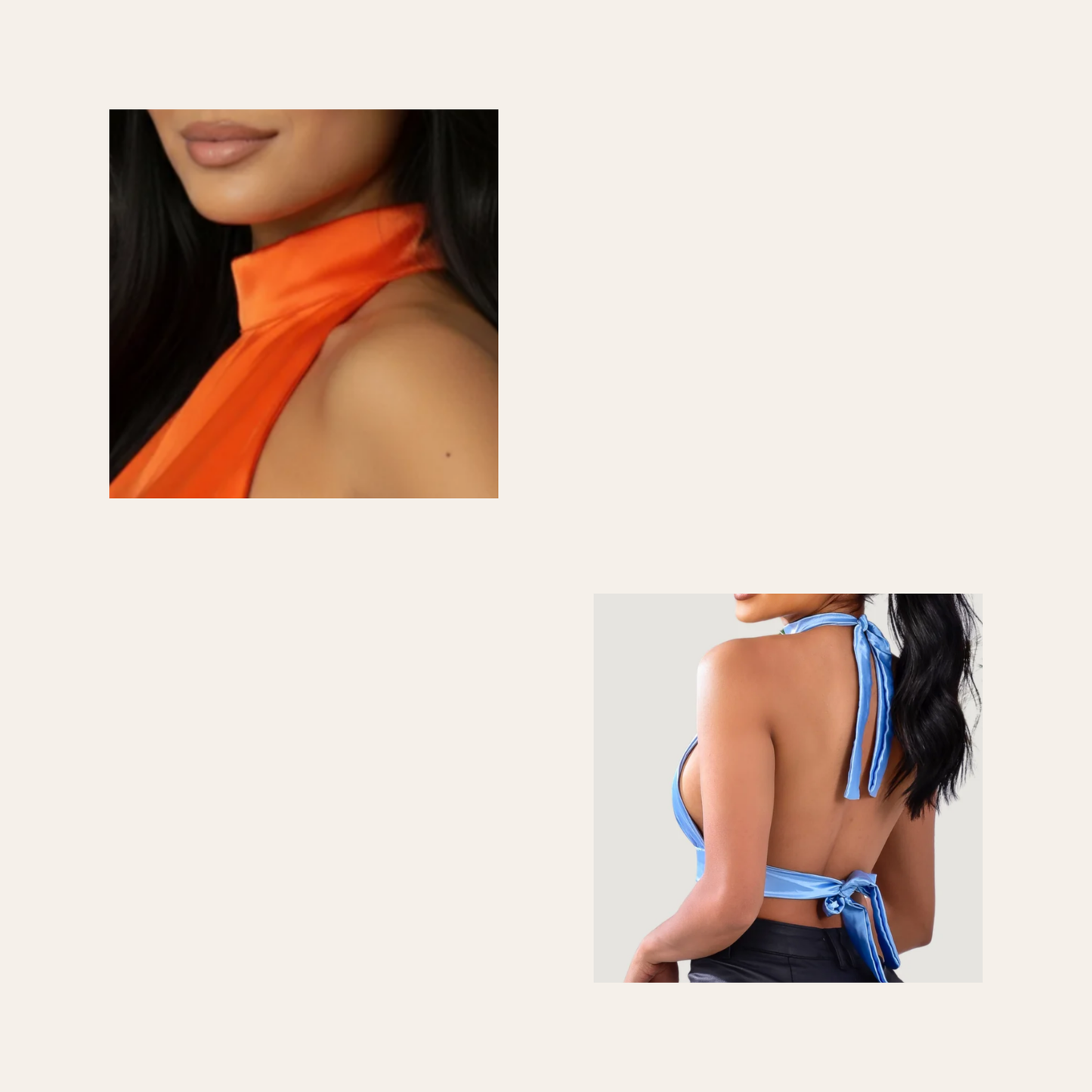 Backless Top - Adjustable Ties