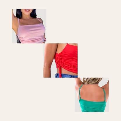 Camisole Top - Adjustable Ties - Front Lining