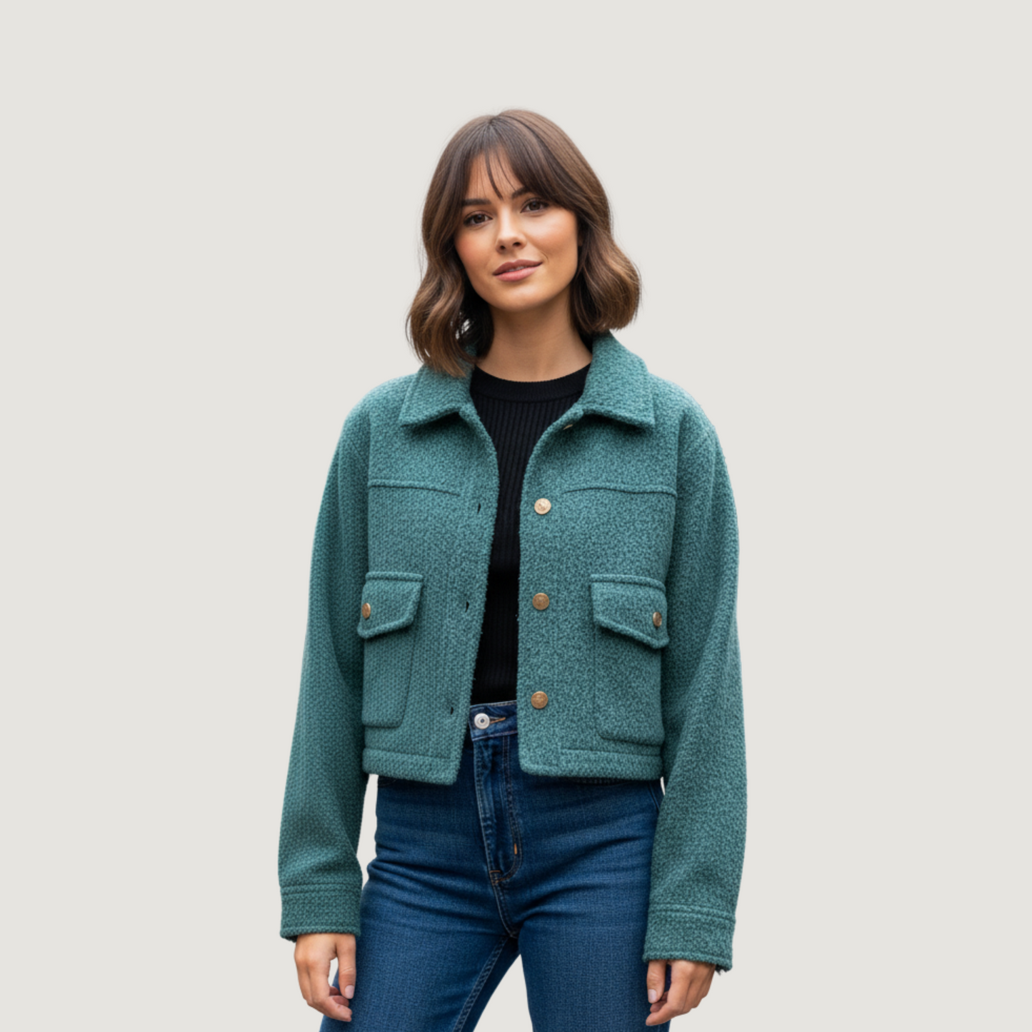 Cute Winter Jackets with Front Pockets