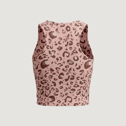 Cut Out Crop Top with Spandex Material