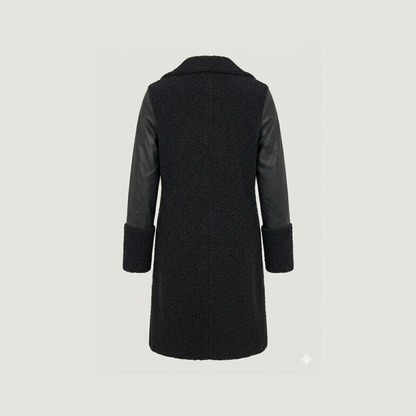 Women’s Black Coats with Stretch Fabric
