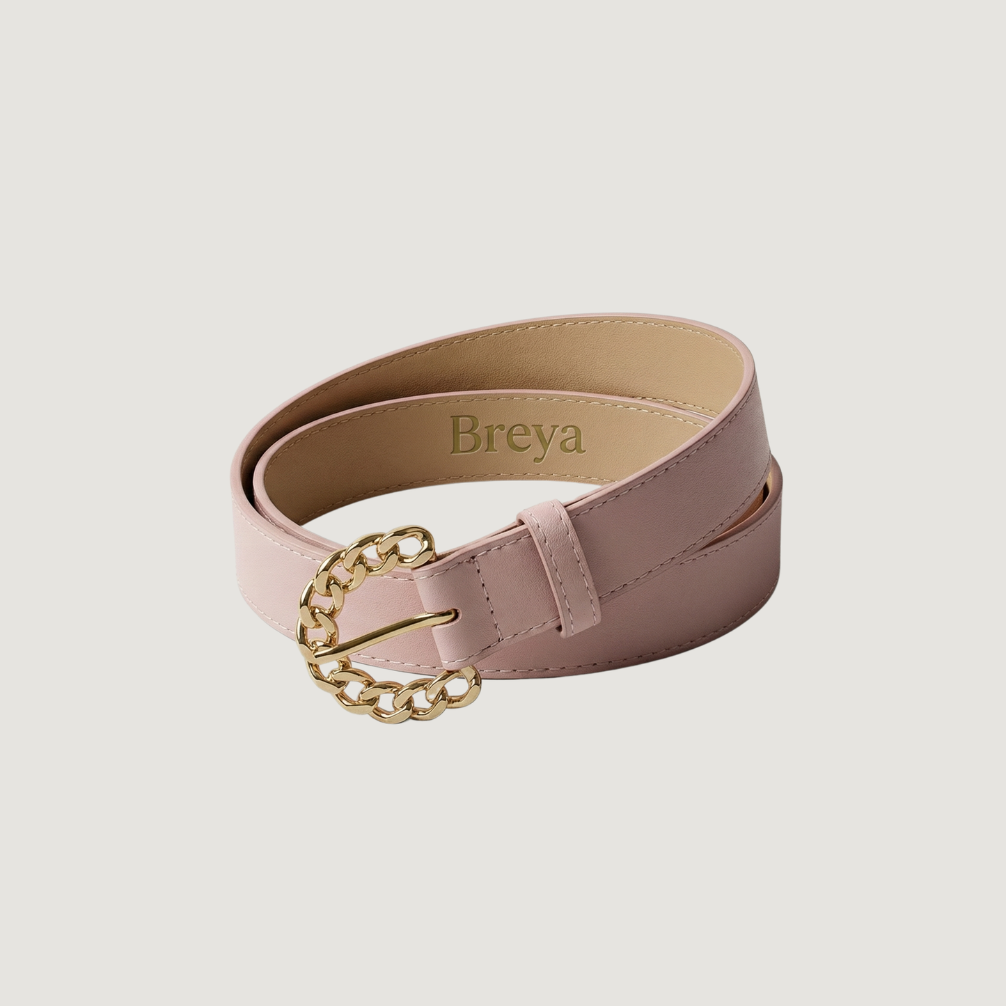 Modern C-Shape Buckle Belt
