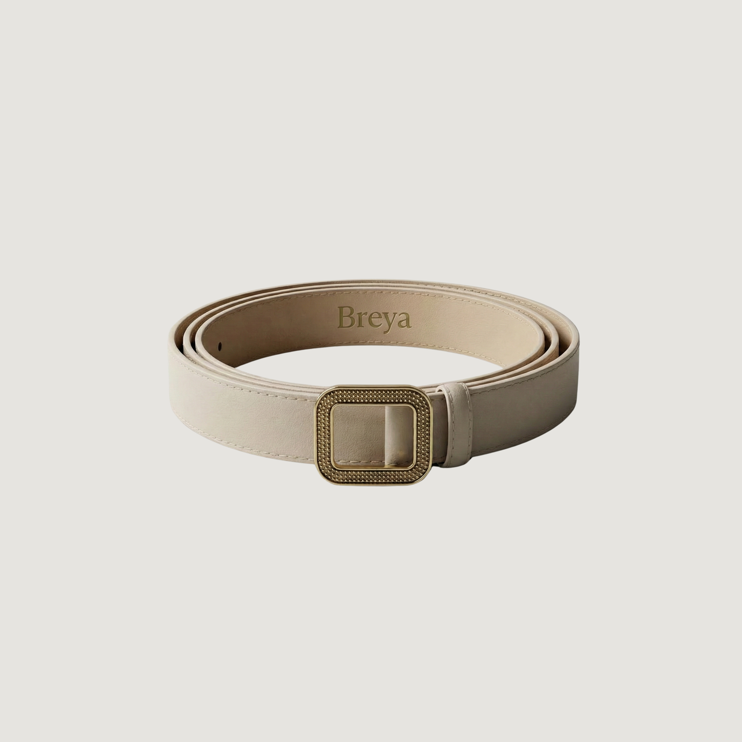 Elegant Rectangle Buckle Belt