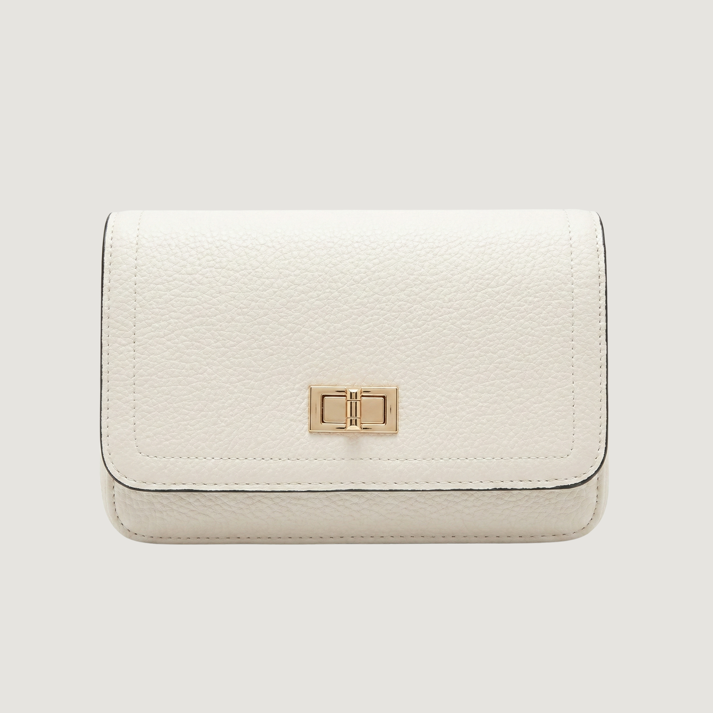 Ivory Handbag with Matching Wallet