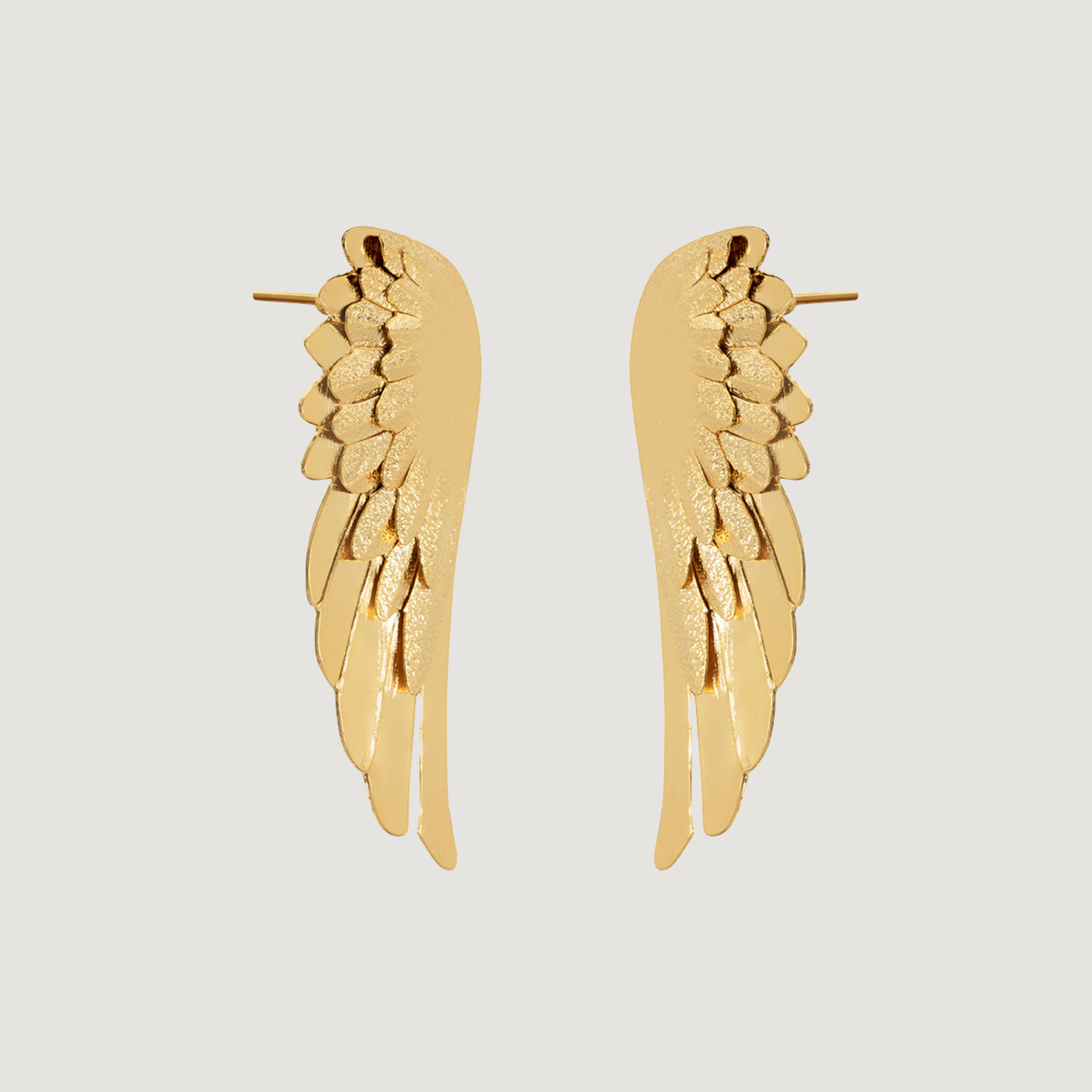 Golden Angel Wing Earrings