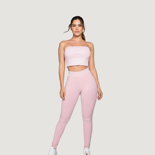 Two-Piece Ribbed Tank & Leggings
