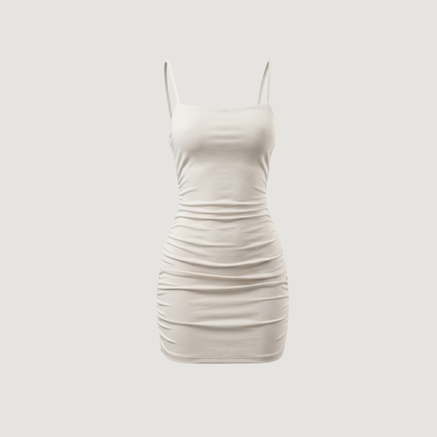 Fashion Mini Dresses with Ruched Details..